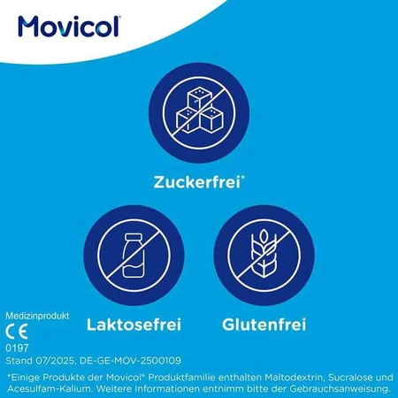 MOVICOL® Beutel Pulver – schnelle Hilfe bei Verstopfung, 100 St Pulver zur Herstellung einer Lösung zum Einnehmen
