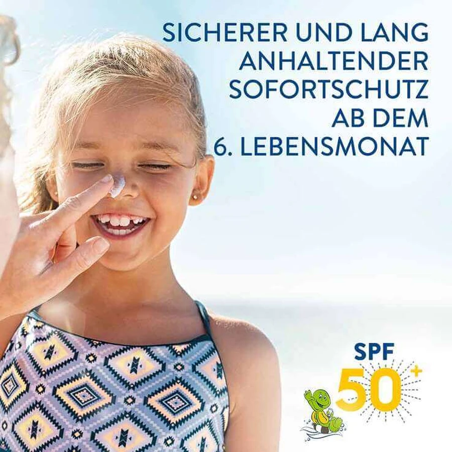 Crème solaire liposomale Cetaphil Sun Kids SPF 50+, lot de 2 flacons de 150 ml