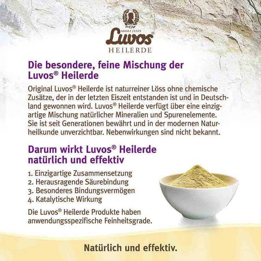 Luvos® Microfine Healing Clay-capsules, 60 capsules