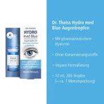 Gotas oftálmicas DR. Theiss Hydro med Blue, 3 frascos de 10 ml