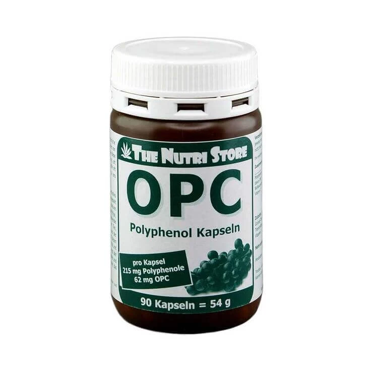 OPC 62 mg Plus Polyfenol-capsules, 90 capsules