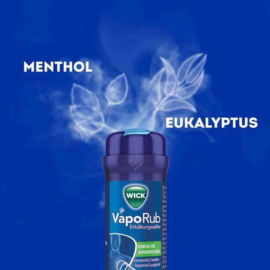 WICK VapoRub Erkältungssalbe im Applikator, 35 g Salbe