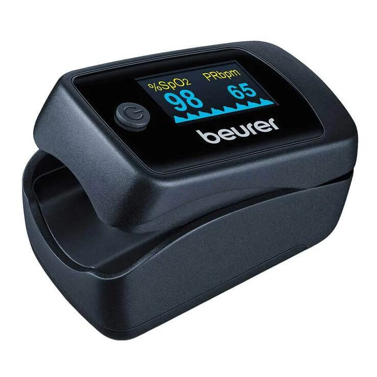 Beurer PO45 pulsoximeter, 1 stuk, in de staat waarin het zich bevindt