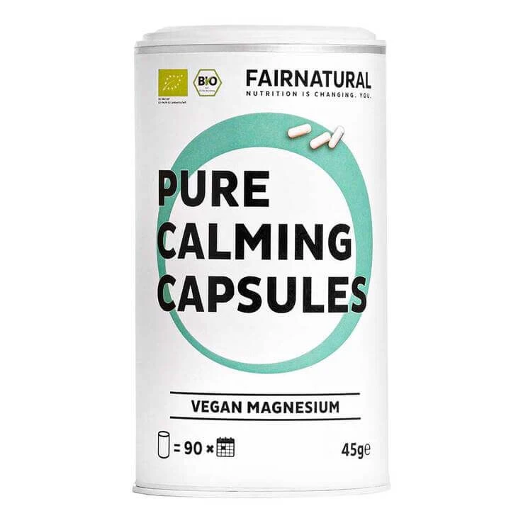Fairnatural Hooggeconcentreerd magnesium + veganistische capsules, 90 capsules