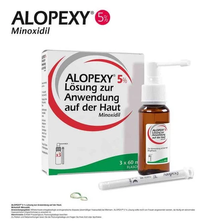 Alopexy 5% Lösung, 6x60 ml Lösung