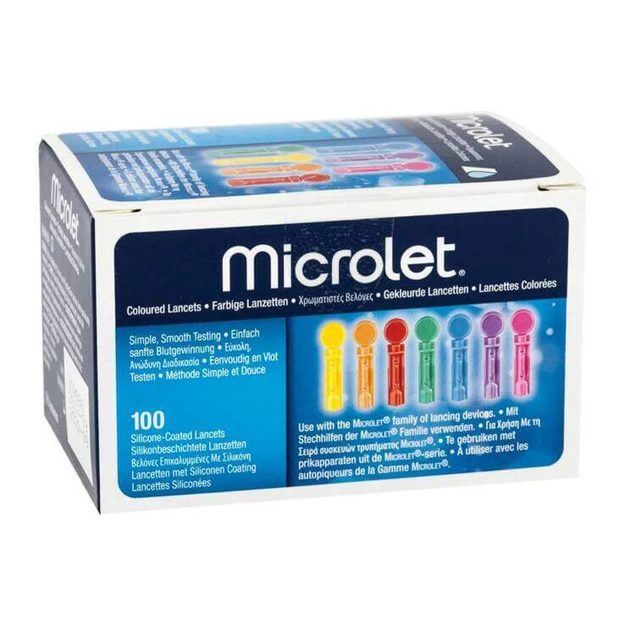 Ascensia Contour Microlet La, 100 lancetas
