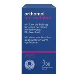 Orthomol pro metabol Capsule, 2 confezioni da 30 capsule