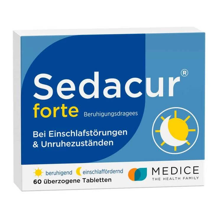 Sedacur® forte kalmerende omhulde tabletten, 60 tabletten