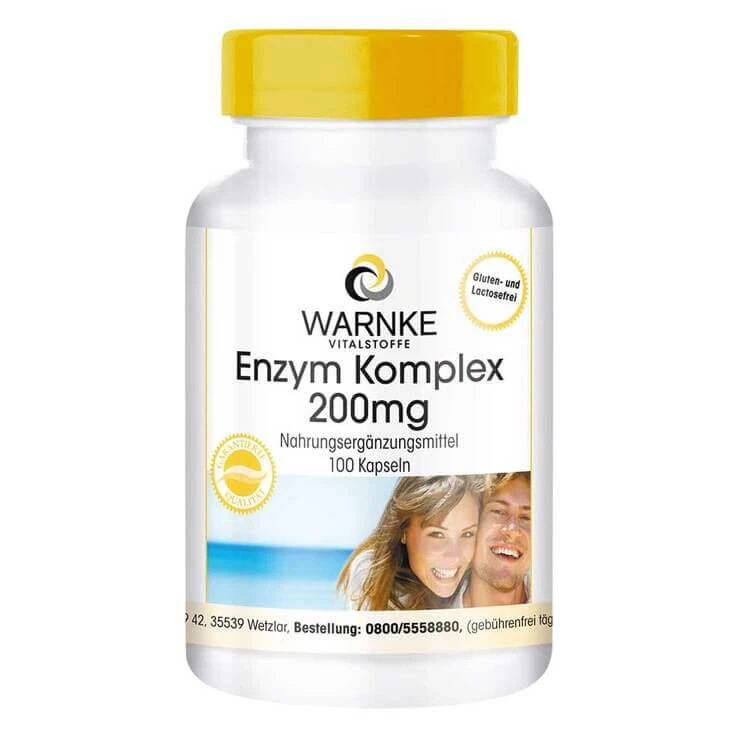 Enzymcomplex 200 mg-capsules, 250 capsules