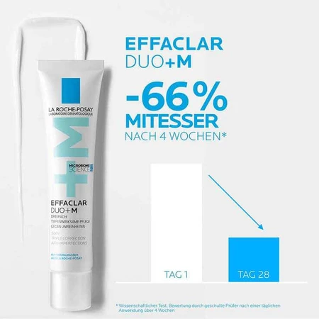 Crema Effaclar Duo+ M de La Roche-Posay, 2 x 40 ml