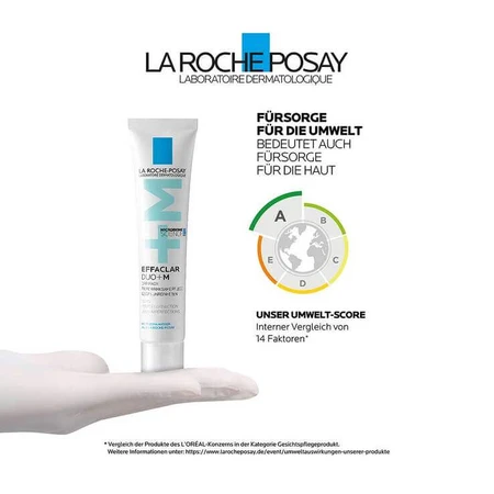 Crema Effaclar Duo+ M de La Roche-Posay, 2 x 40 ml