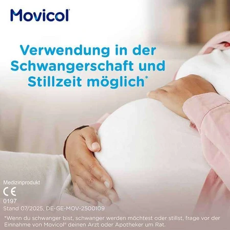 Sachets de poudre MOVICOL® – Soulagement rapide de la constipation, 50 sachets de poudre pour la préparation d'une solution buvable