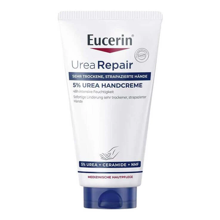Eucerin Urearepair Handcrème 5%, 2 x 75 ml crème