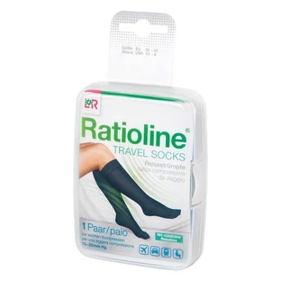 Ratioline Travel Socks, Size 36–40, 2 pairs, color not specified