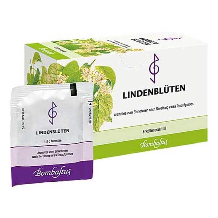 Theezakjes met lindebloesemthee, 20 theezakjes van 1,8 g