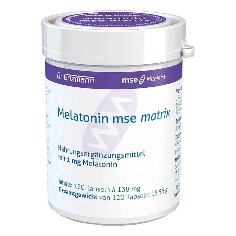 Melatonine Mse Matrix-capsules, 120 capsules
