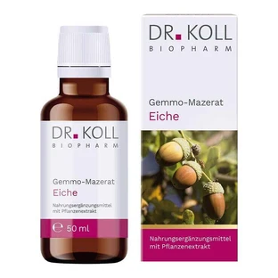 Tintura de yemas de roble Koll (Quercus pedunculata), 50 ml, gotas