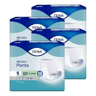 TENA Pants Super S voor incontinentie, 4 x 12 stuks, zolang de voorraad strekt