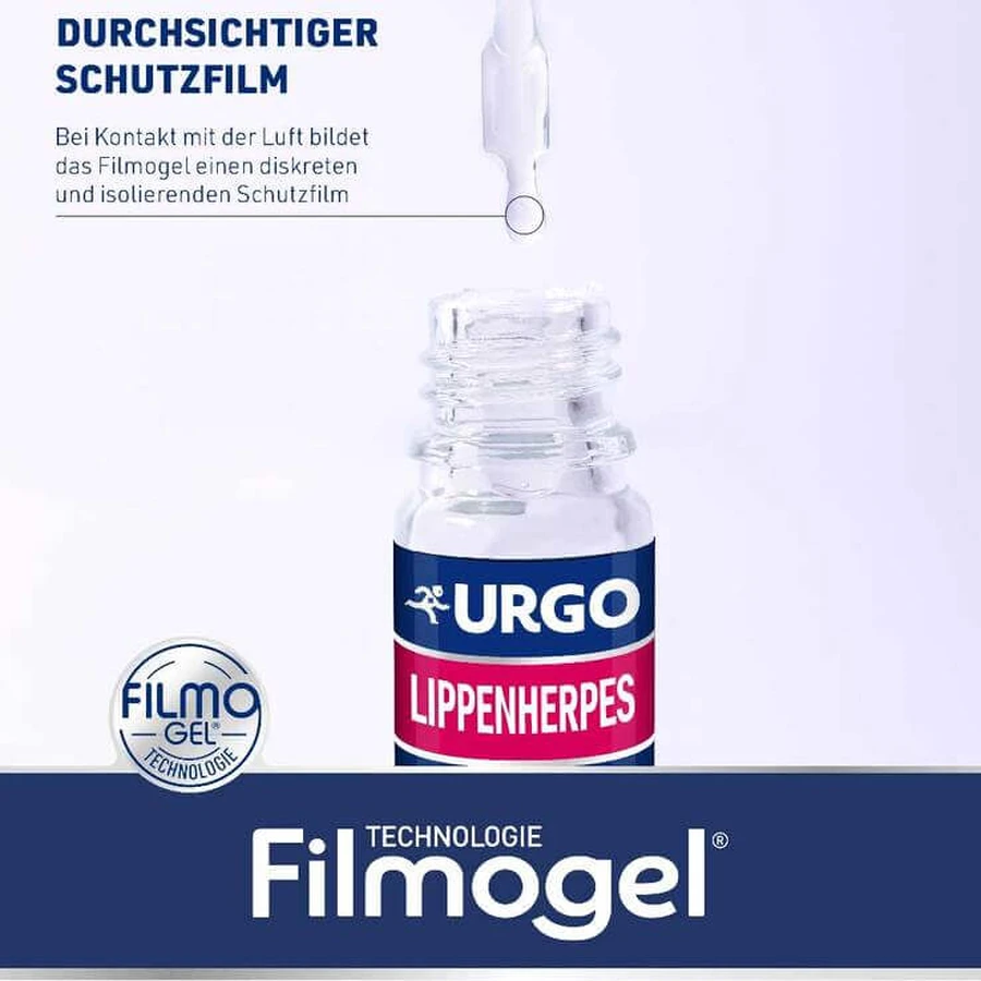 Urgo-vloeistof tegen koortsblaasjes, 3 ml vloeistof