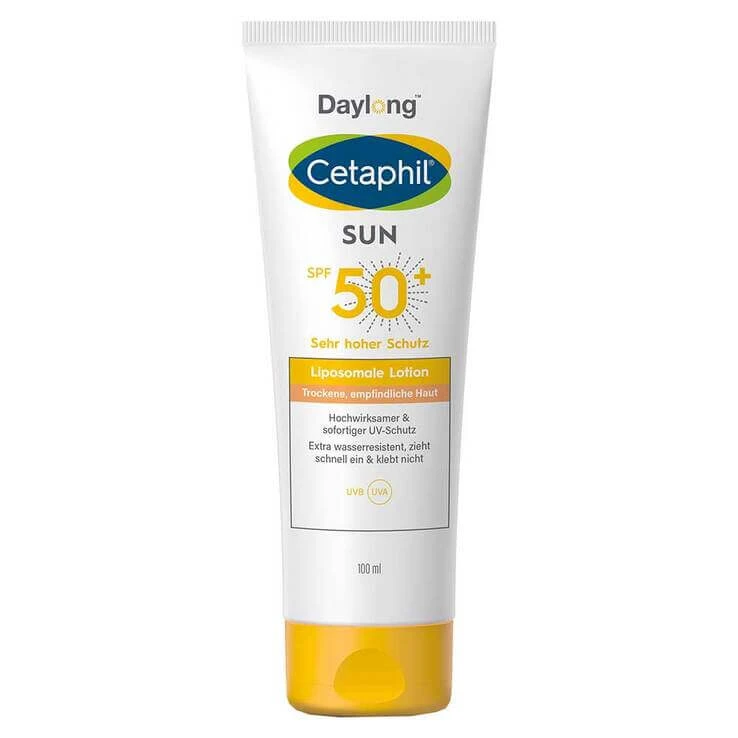 Cetaphil Sun Liposomal Lotion SPF 50+ Zonnebrandcrème, 2 x 200 ml lotion