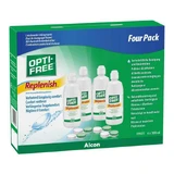 Opti-Free Replenish multifunctionele desinfectievloeistof, 4 x 300 ml vloeistof