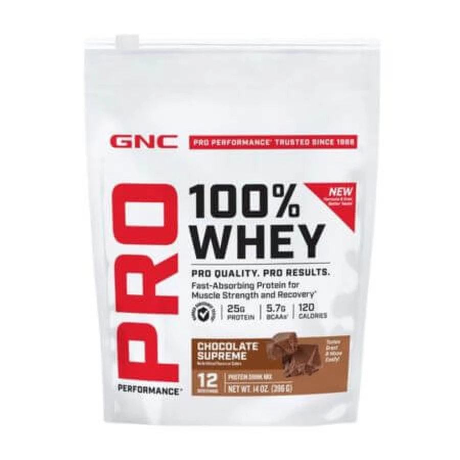 Zer Pro Performance Protein, chocoladesmaak, 396 g, GNC