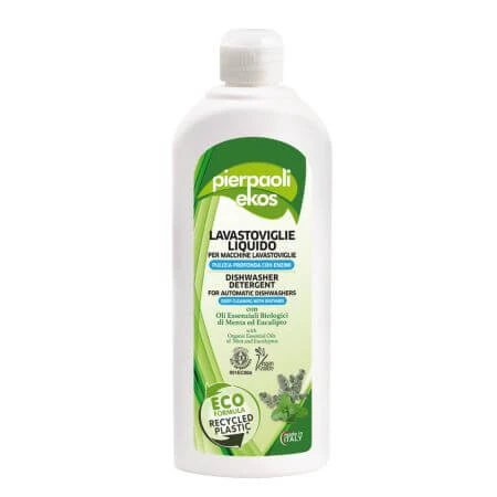 Milieuvriendelijk afwasmiddel, munt en eucalyptus, 500 ml, Pierpaoli Ekos