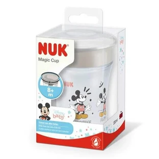 Kubek „Mickey Mouse Magic”, szary, od 8. miesiąca życia, 230 ml, Nuk