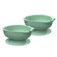 Set di 2 ciotole in silicone con ventose, dinosauro, set da 2 pezzi, Melii