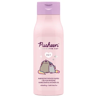 Duschgel und Badeschaum, erfrischend, 400 ml, Pusheen