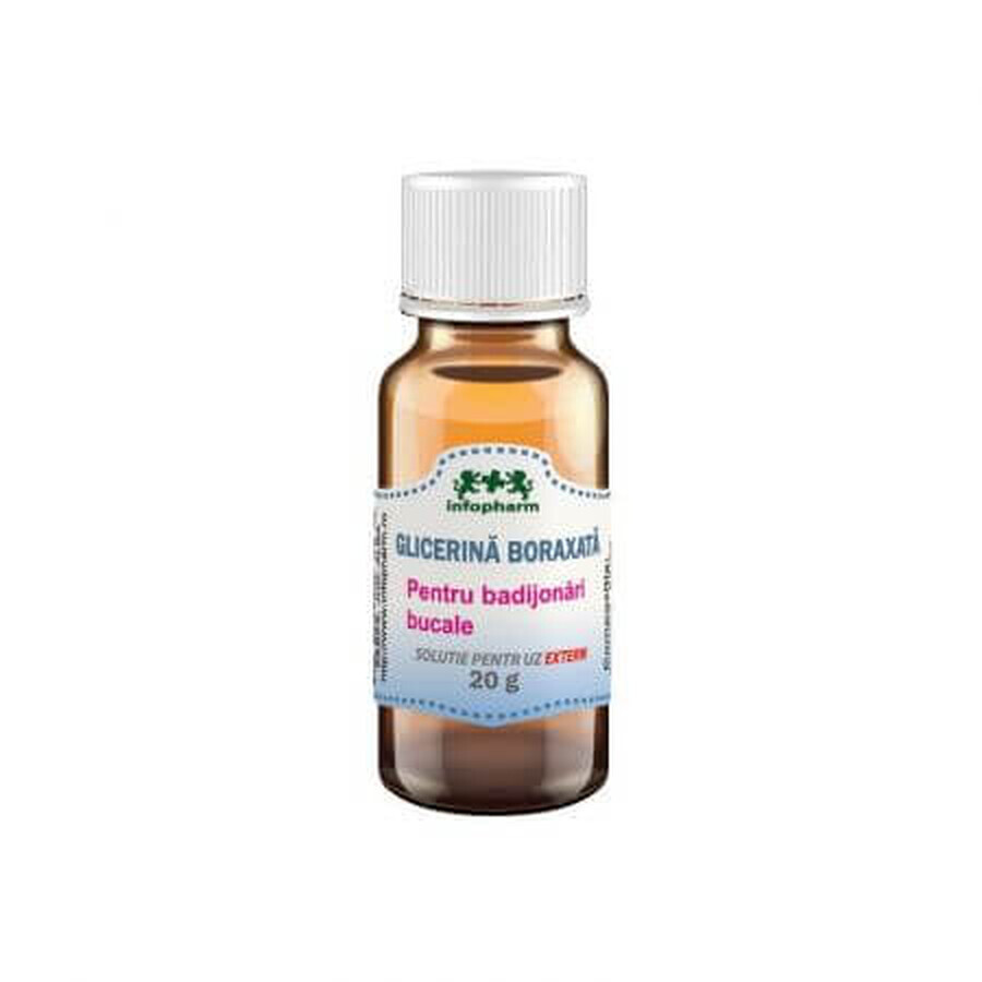 Glycerine Boraxaat, 20 g, Infopharm