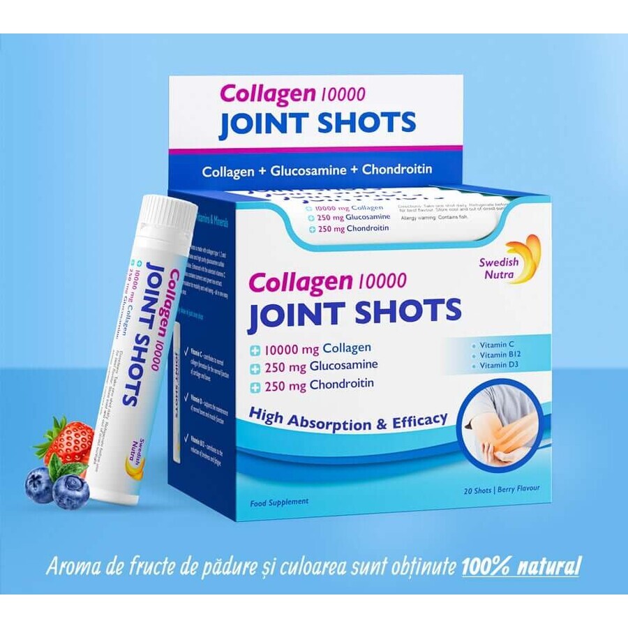 Joint Collagen, 10,000 mg, 20 vials, Swedish Nutra