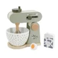 Giocattolo mixer in legno, verde oliva, dai 36 mesi in su, Label Label