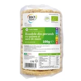 Eco Corn Crackers with Quinoa and Sea Salt, 100 g, Bio All Green