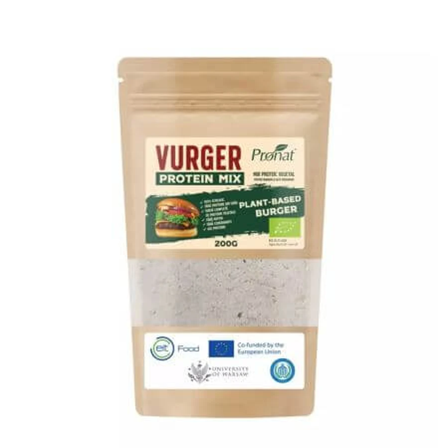 Vurger Bio plantaardig eiwitmengsel, 200 g, Pronat