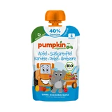 Bio-Püree mit Sanddorn, Süßkartoffel, Möhre, Dinkel und Himbeeren, 6 lini+, 100 g, Pumpkin Organics