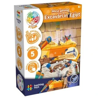 "Kleine geoloog"-set, Opgravingen in Egypte, vanaf 6 jaar, Hashtag Toys
