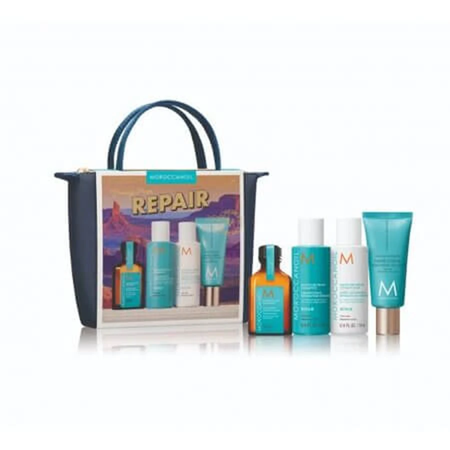 Set da viaggio per la cura dei capelli Moroccanoil Moisture Repair