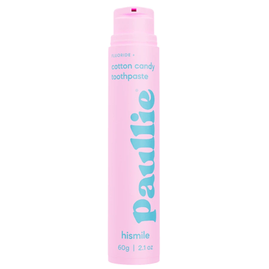 Fluoridhaltige Zahnpasta, Zuckerwatte, 60 g, Hismile