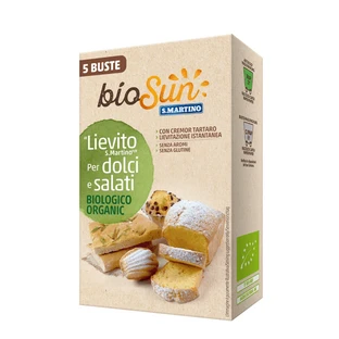 Organic Gluten-Free Baking Powder, 5 packets / 80 g, S.Martino