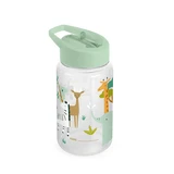 Tritan-Übergangsflasche mit Strohhalm, Kiddie Jungle, 1 Stück, Miniland