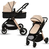 Elite 2-in-1-Kombikinderwagen, Sand, AppeKids