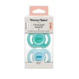 UltraLight orthodontische fopspenen, blauw/groen, 0–6 maanden, set van 2, Tommee Tippee