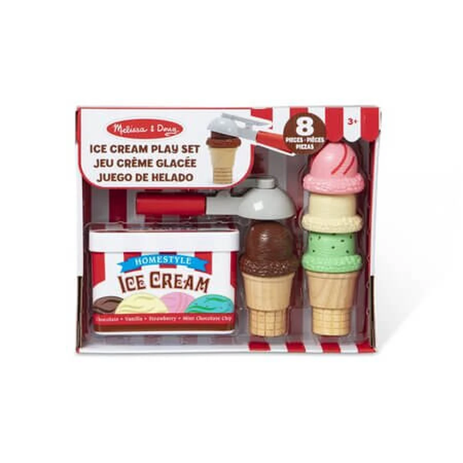 Magnet-Spielset, Eistüte, ab 3 Jahren, 8-teilig, Melissa & Doug