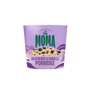 Heidelbeer-Vanille-Haferbrei, 65 g, Moma