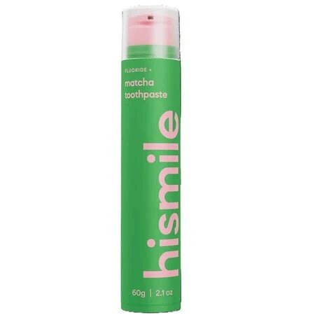 Tandpasta met fluoride, Matcha, 60 g, Hismile