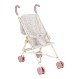 Cochecito de metal para muñecas, blanco, a partir de 3 años, Little Dutch