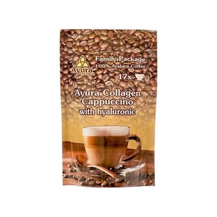 Mezcla de café instantáneo para toda la familia con colágeno y ácido hialurónico, 250 g, Ayura Herbal