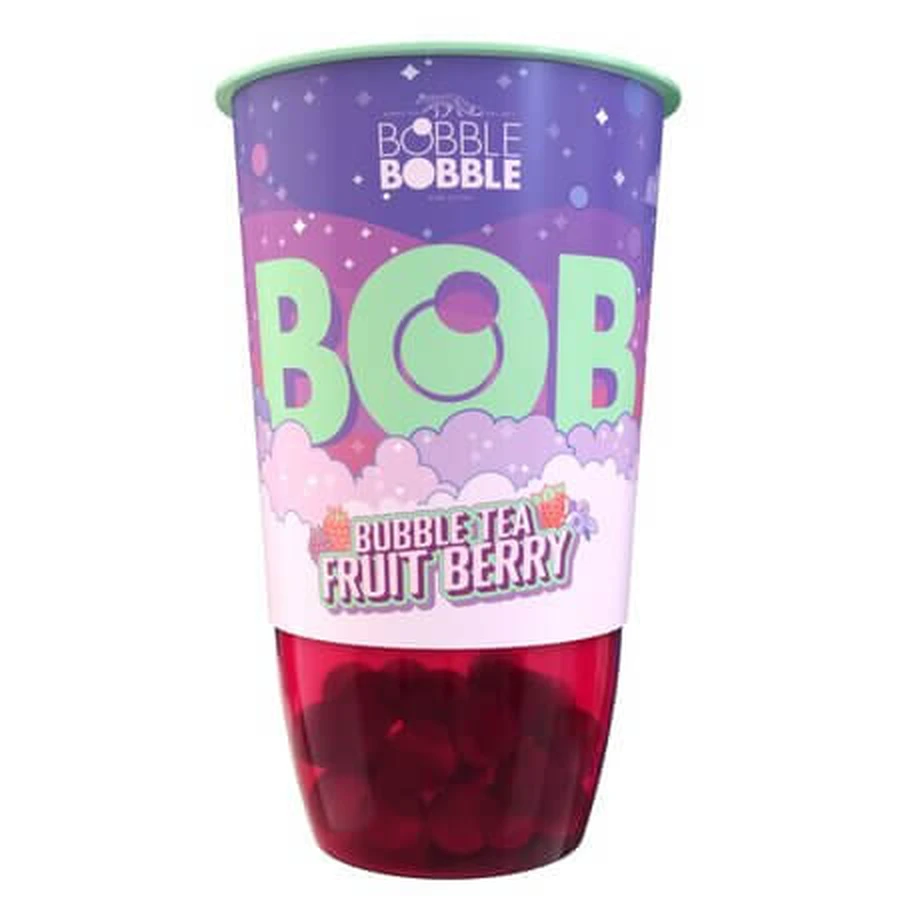 Fruit Berry Tea-Based Drink, 360 ml, BOB Bubble Tea