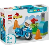 Blue Police Motorcycle, Ages 2+, 10471, Lego Duplo